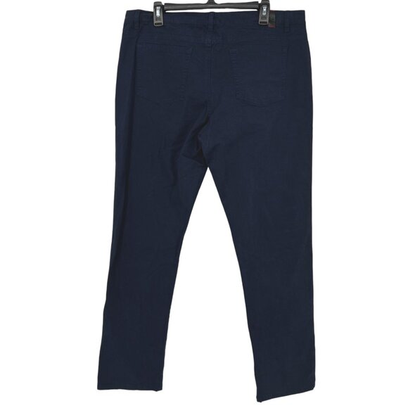 Cutter & Buck Mens Navy Blue Chino Flat Front Pants Size 36 NWOT - Picture 5 of 9
